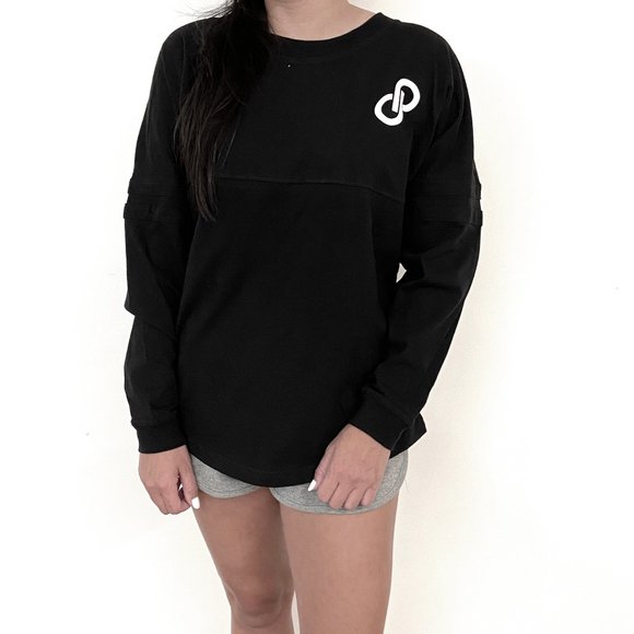 XXLarge- Black & White Long Sleeve Jersey - Picture 2 of 5